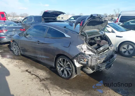 2017 Honda Civic Si из США, поврежденный, VIN 2HGFC3A58HH753443